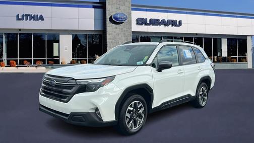 Crystal White Pearl 2026 Subaru Forester Premium