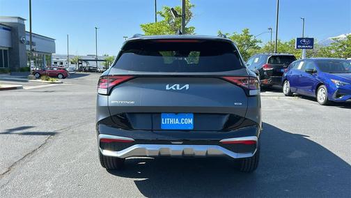 Shadow Matte Gray 2023 Kia Sportage Hybrid SX-Prestige
