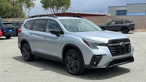 Ice Silver Metallic 2026 Subaru Ascent Onyx Edition Touring 7-Passenger