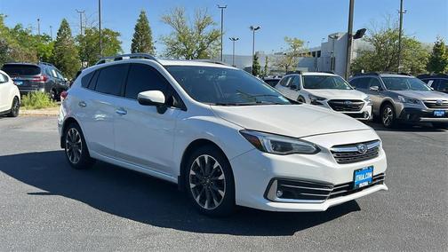 Crystal White Pearl 2020 Subaru Impreza Limited