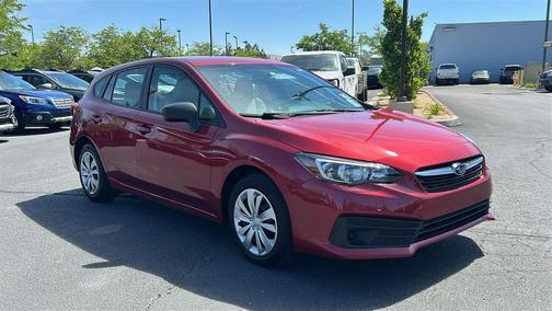 Crimson Red Pearl 2020 Subaru Impreza 5-Door
