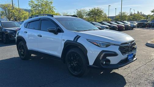 Crystal White Pearl 2024 Subaru Crosstrek Limited