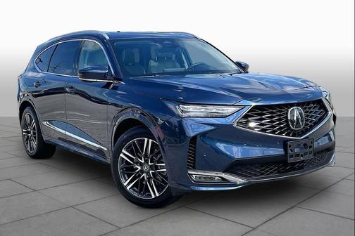 Canyon River Blue Metallic 2026 Acura MDX Advance Package