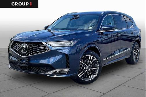 Canyon River Blue Metallic 2026 Acura MDX Advance Package