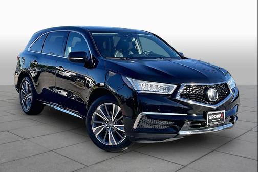 Crystal Black Pearl 2018 Acura MDX 3.5L w/Technology Package