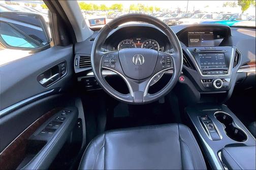 Crystal Black Pearl 2018 Acura MDX 3.5L w/Technology Package