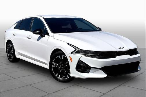 Glacial White Pearl 2022 Kia K5 GT-Line