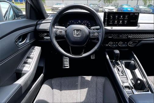 Solar Silver Metallic 2024 Honda Accord Hybrid Sport