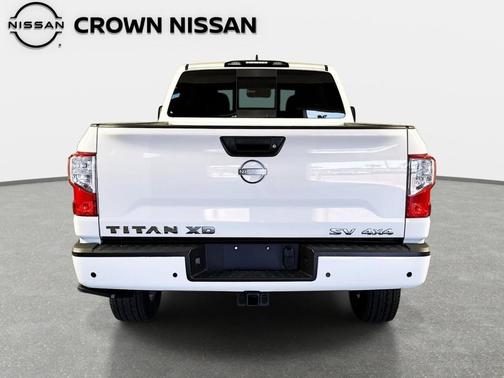 Glacier White 2024 Nissan Titan XD SV