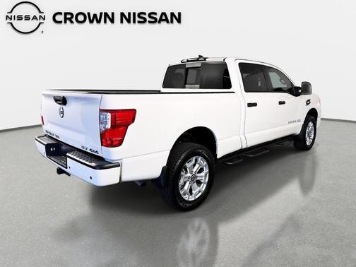 Glacier White 2024 Nissan Titan XD SV