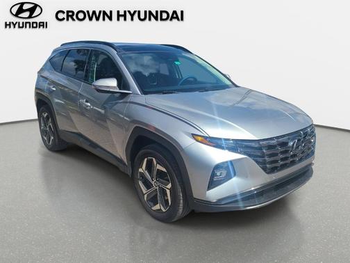 Silver 2024 Hyundai TUCSON Hybrid Limited