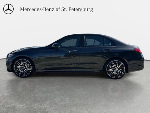Gray 2026 Mercedes-Benz AMG C 43 Base 4MATIC