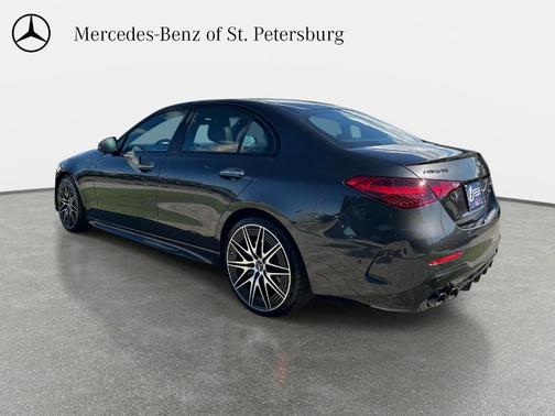 Gray 2026 Mercedes-Benz AMG C 43 Base 4MATIC