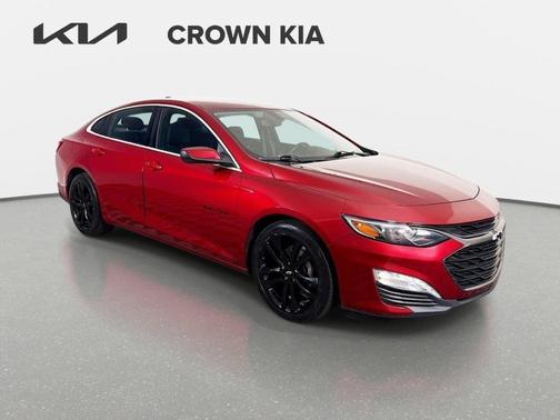 Red 2021 Chevrolet Malibu LT