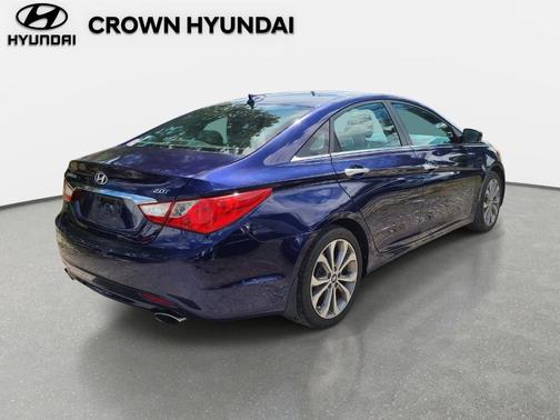 Indigo Blue Pearl 2013 Hyundai SONATA SE 2.0T