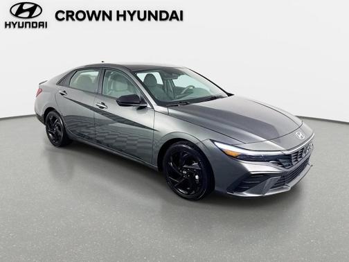 Gray 2026 Hyundai ELANTRA SEL Sport