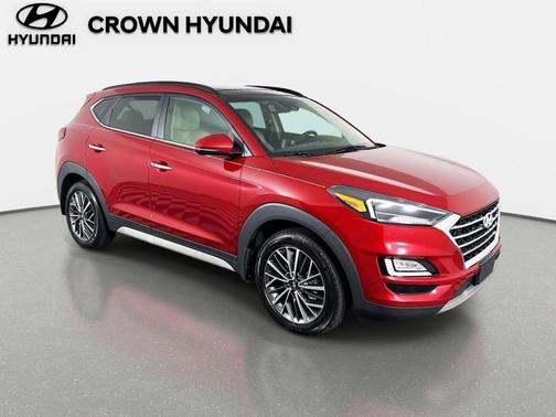 Red 2021 Hyundai TUCSON Ultimate