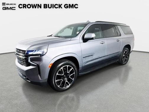 Gray 2021 Chevrolet Suburban RST