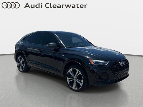 Mythos Black Metallic 2023 Audi Q5 45 S line Premium Plus