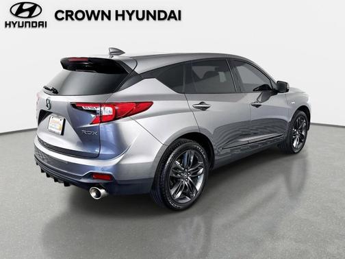 Gray 2023 Acura RDX A-Spec