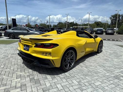 Yellow 2025 Chevrolet Corvette Z06
