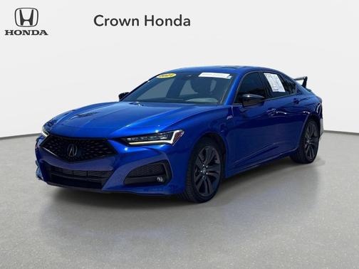 Blue 2021 Acura TLX A-Spec