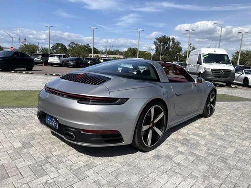 GT Silver Metallic 2023 Porsche 911 Targa 4S