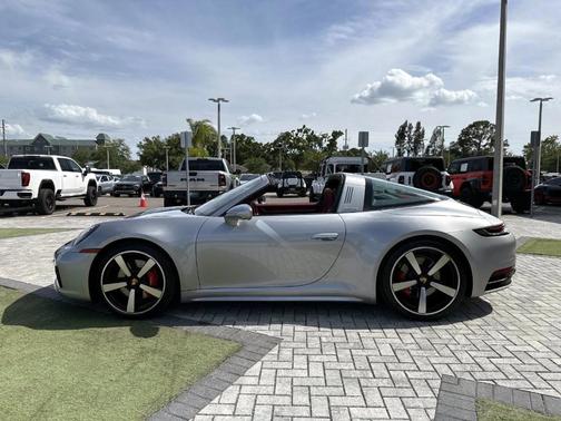 GT Silver Metallic 2023 Porsche 911 Targa 4S