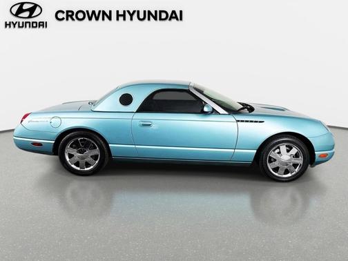 Blue 2002 Ford Thunderbird