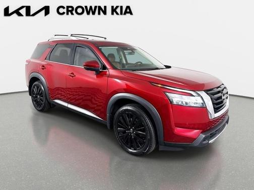 Scarlet Ember 2023 Nissan Pathfinder Platinum