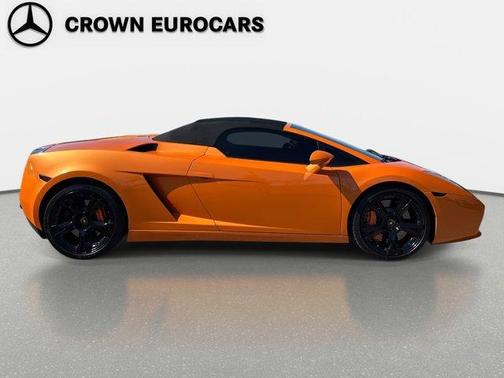 Orange Metallic 2008 Lamborghini Gallardo