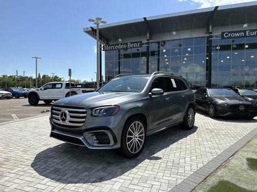Gray 2025 Mercedes-Benz GLS 450 4MATIC