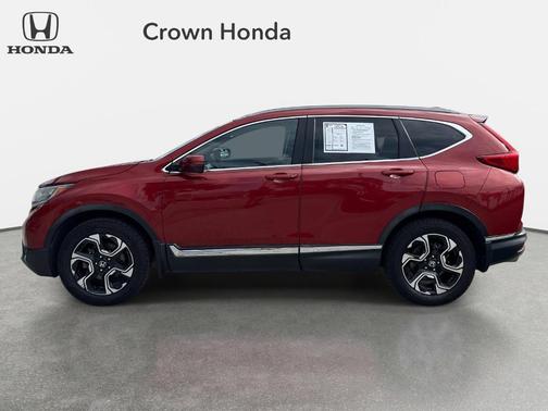 Orange 2018 Honda CR-V Touring