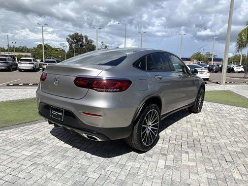 Silver 2022 Mercedes-Benz GLC 300 4MATIC Coupe