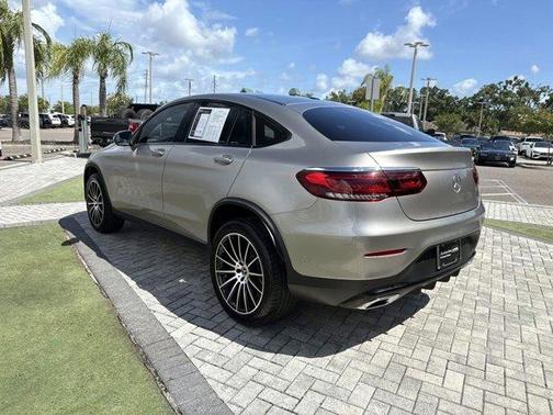 Silver 2022 Mercedes-Benz GLC 300 4MATIC Coupe