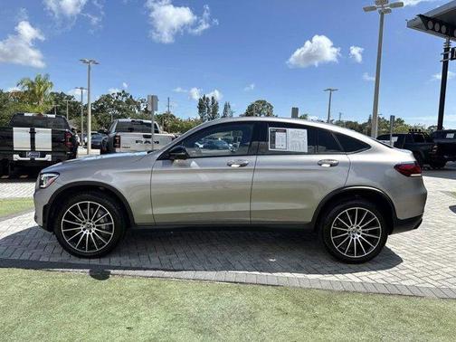 Silver 2022 Mercedes-Benz GLC 300 4MATIC Coupe