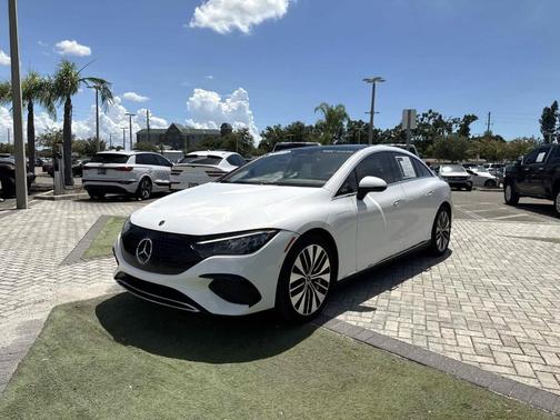White 2023 Mercedes-Benz EQE 350 Base 4MATIC
