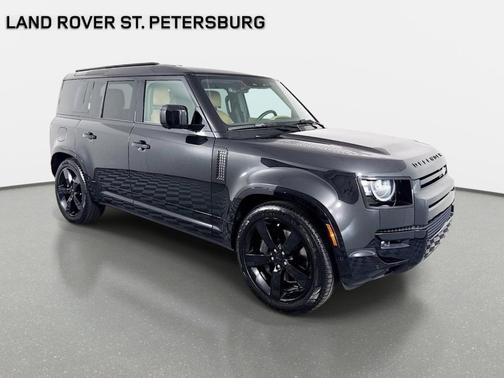 Santorini Black 2026 Land Rover Defender P400 X-Dynamic SE