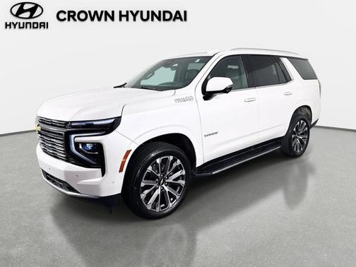 White 2025 Chevrolet Tahoe High Country
