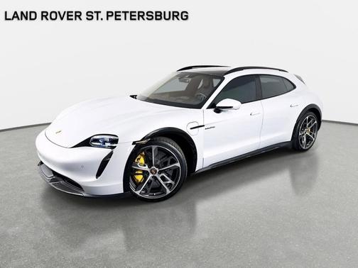 White 2023 Porsche Taycan Turbo