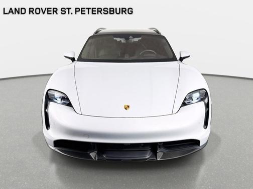White 2023 Porsche Taycan Turbo