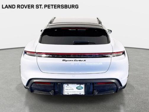 White 2023 Porsche Taycan Turbo