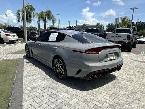 Silver 2022 Kia Stinger GT1