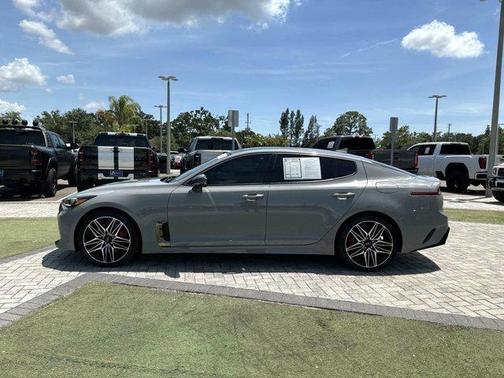 Silver 2022 Kia Stinger GT1