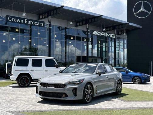 Silver 2022 Kia Stinger GT1