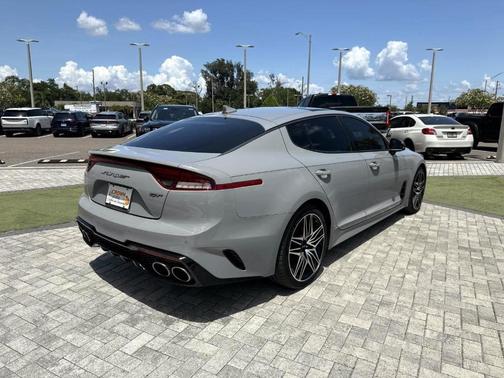 Silver 2022 Kia Stinger GT1