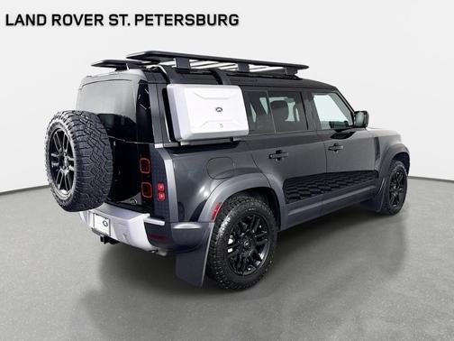 Santorini Black 2023 Land Rover Defender 110 S