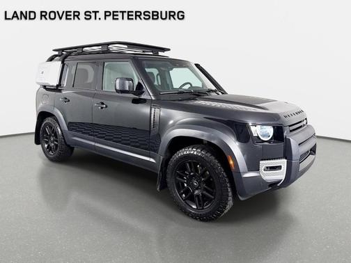Santorini Black 2023 Land Rover Defender 110 S