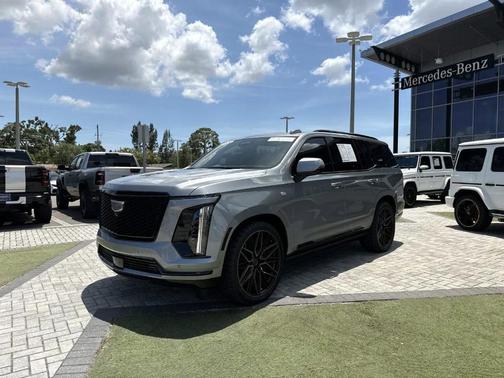 Gray 2026 Cadillac Escalade Platinum Sport
