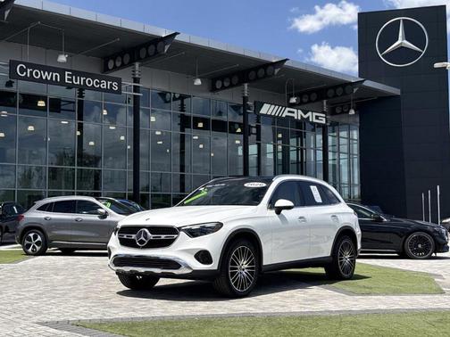 Polar White 2026 Mercedes-Benz GLC 300 Base 4MATIC